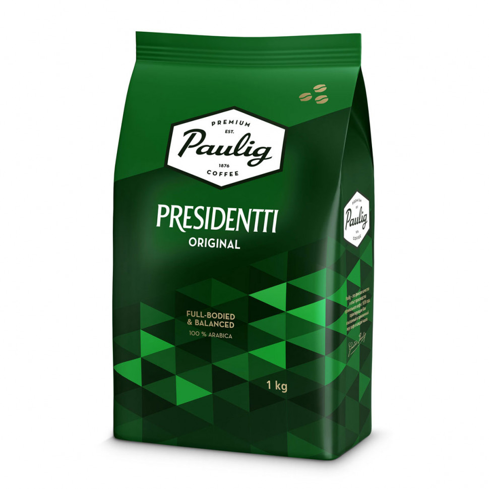 Кофе в зернах Paulig Presidentti Original (Президентти Ориджинал) 1кг