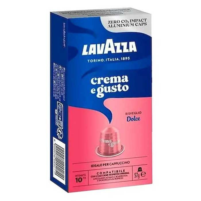 Кофе в капсулах Lavazza Crema e Gusto Dolce, в капсулах, стандарта Nespresso, 10шт