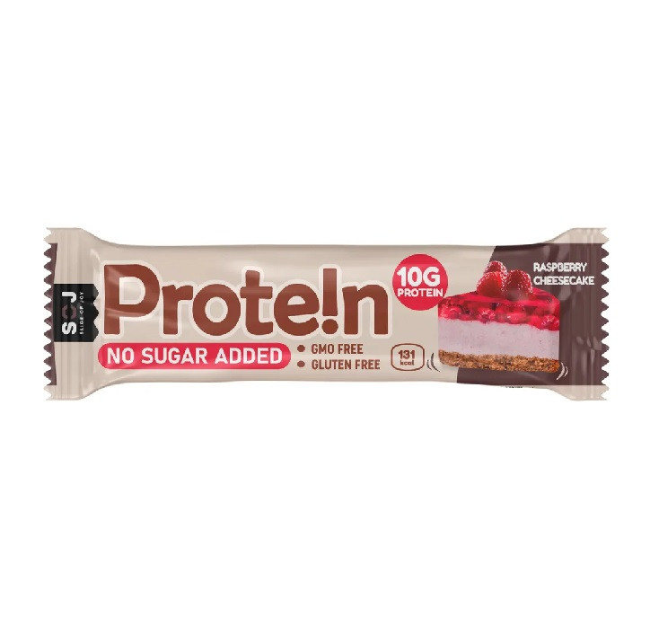 SOJ Protein bar малиновый чизкейк, 40г.
