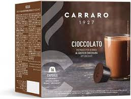 Горячий шоколад в капсулах Carraro Dolce Gusto Cioccolato горячий шоколад в капсулах 16шт