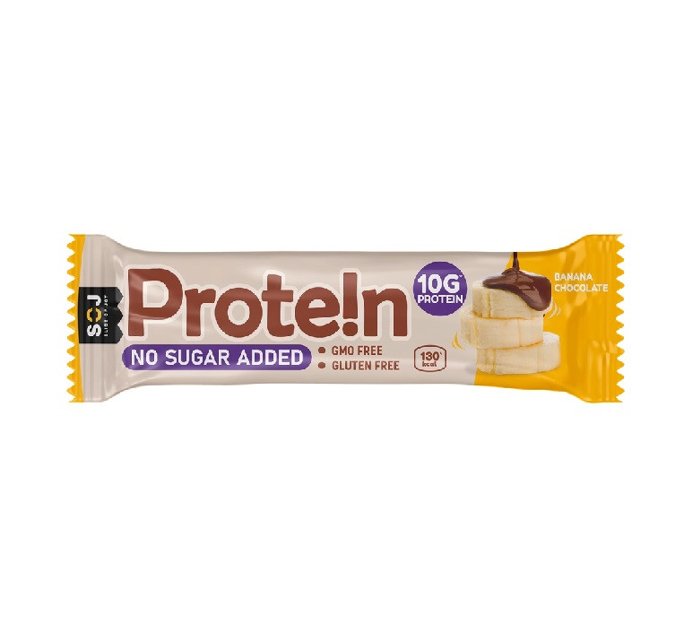 SOJ Protein bar шоколад-банан, 40г.