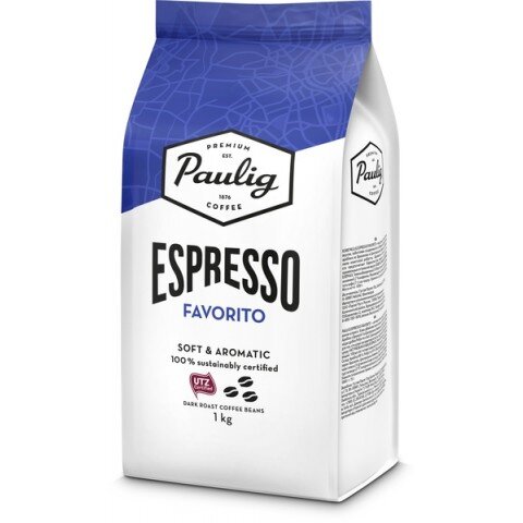Кофе в зернах Paulig Espresso Favorito (Эспрессо Фаворито) 1кг