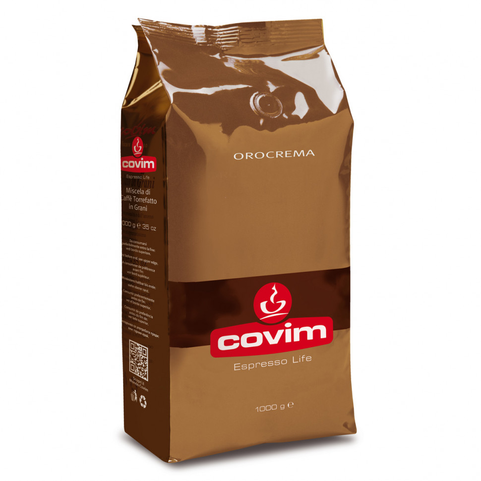 Кофе в зернах Covim Oro Crema (Оро Крема), в зернах, 1кг