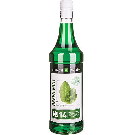 Сироп Сироп Pinch&Drop Green Mint (Зеленая Мята), 1л