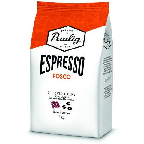 Кофе в зернах Paulig Espresso Fosco (Эспрессо Фоско) 1кг