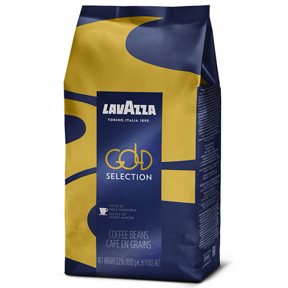 Кофе в зернах Lavazza Gold Selection (Голд Селекшн) в зернах, 1кг