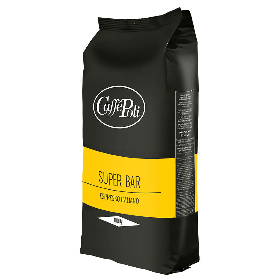 Кофе в зернах Caffe Poli Super Bar (Супер Бар) 1кг