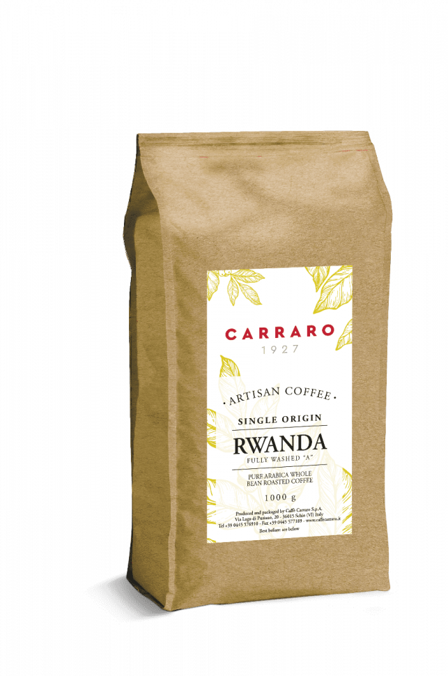 Кофе в зернах Кофе Carraro Rwanda, зерна 1кг