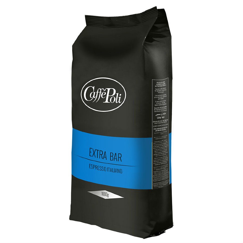 Кофе в зернах Caffe Poli Extra Bar (Экстра Бар) 1кг