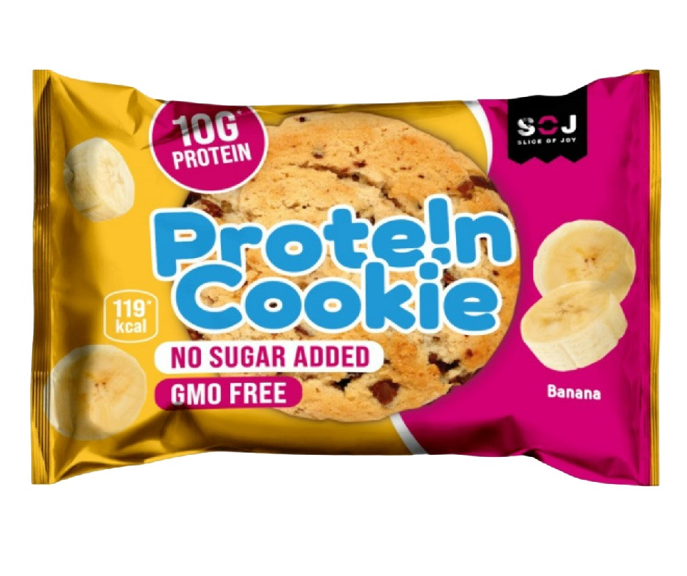 SOJ Protein Cookie Банан, 37г.