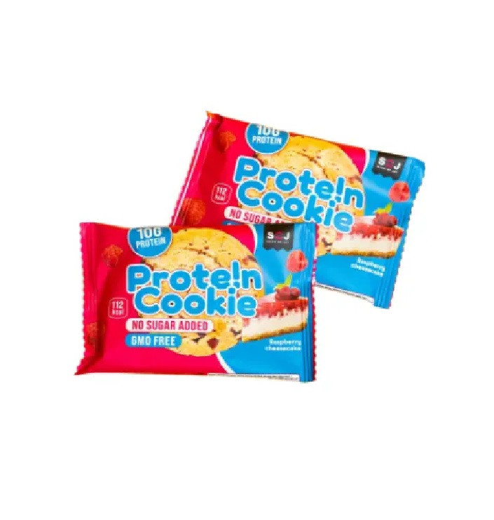 SOJ Protein Cookie Малиновый чизкейк, 37г.