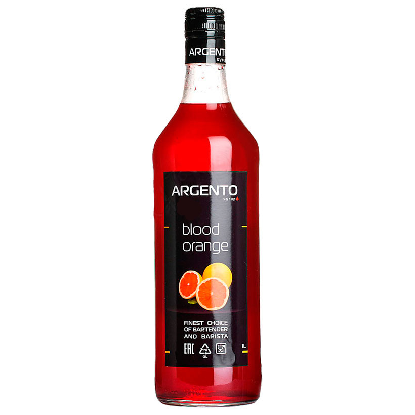 Сироп Argento Blood Orange (Красный Апельсин) 1л