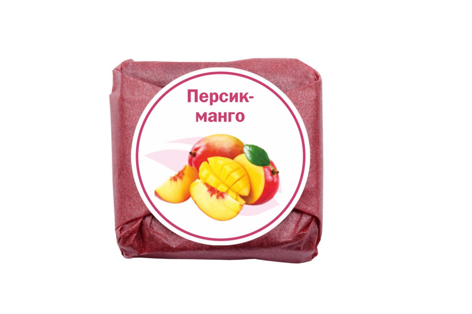Чай Weiserhouse Персик-Манго, фруктовый листовой прессованный, 1шт