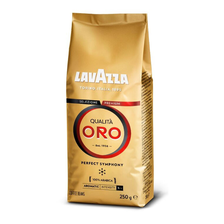Кофе в зернах Lavazza Qualita Oro (Куалита Оро) 250г