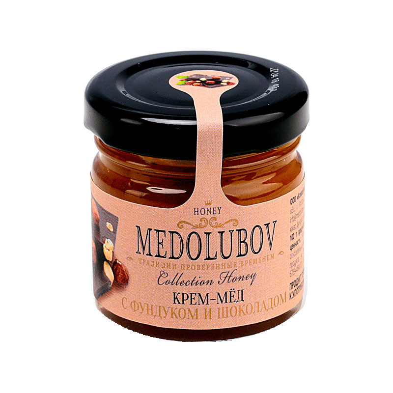 Крем-мёд Медолюбов с Шоколадом, 40мл