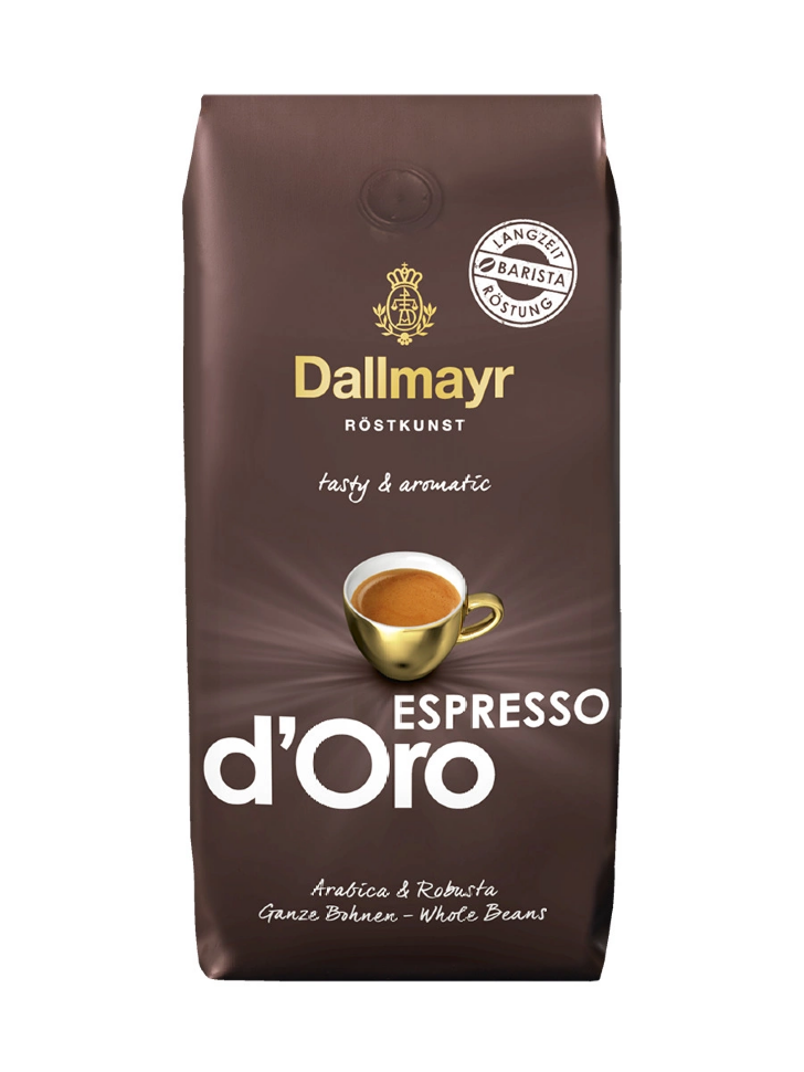 Кофе в зернах Dallmayr Espresso d'Oro (Эспрессо ДэOро), в зернах, 500г