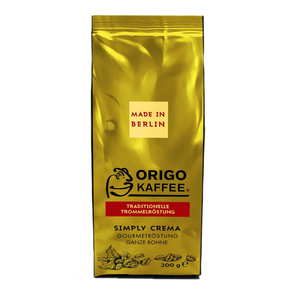 Кофе в зернах Origo Cafe Simply Crema (Симпли Крема), в зернах, 200г
