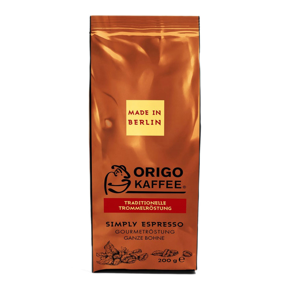 Кофе в зернах Origo Cafe Simply Espresso (Симпли Эспрессо), в зернах, 200г