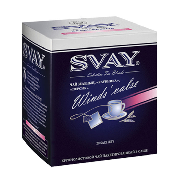 Чай Svay Winds’ Valse (Вальс ветров) в пакетиках, 20шт