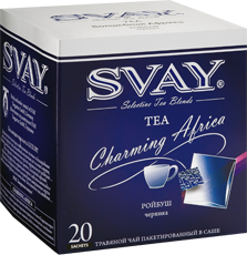 Чай Svay Charming Africa (Волшебная Африка) в пакетиках, 20шт