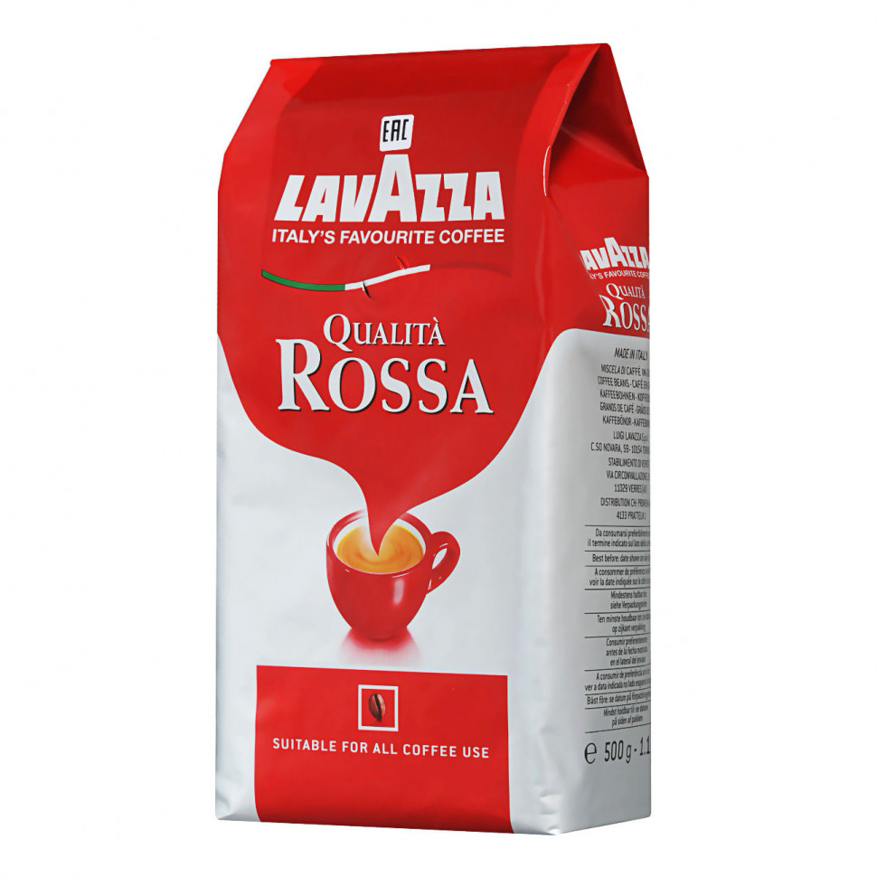 Кофе в зернах Lavazza Qualita Rossa (Куалита Росса) 500г