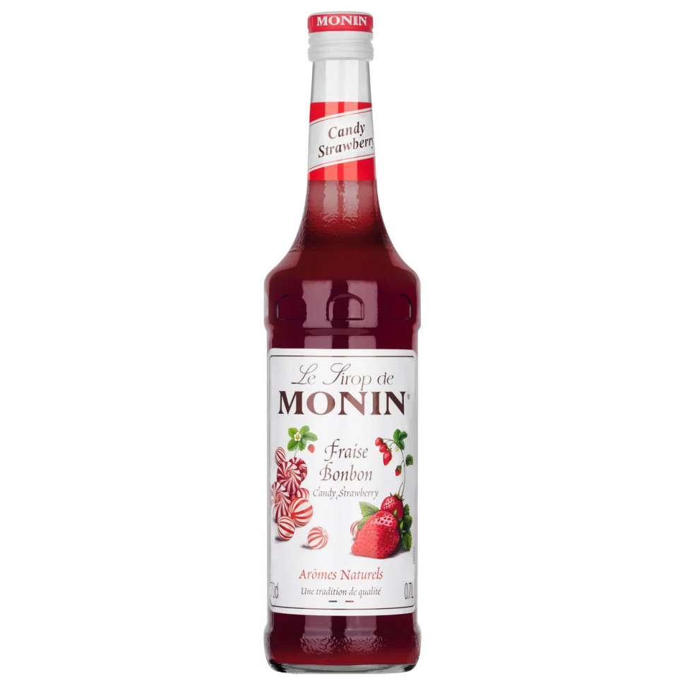 Сироп Monin Candy Strawberry (Сладкая клубника), 700мл