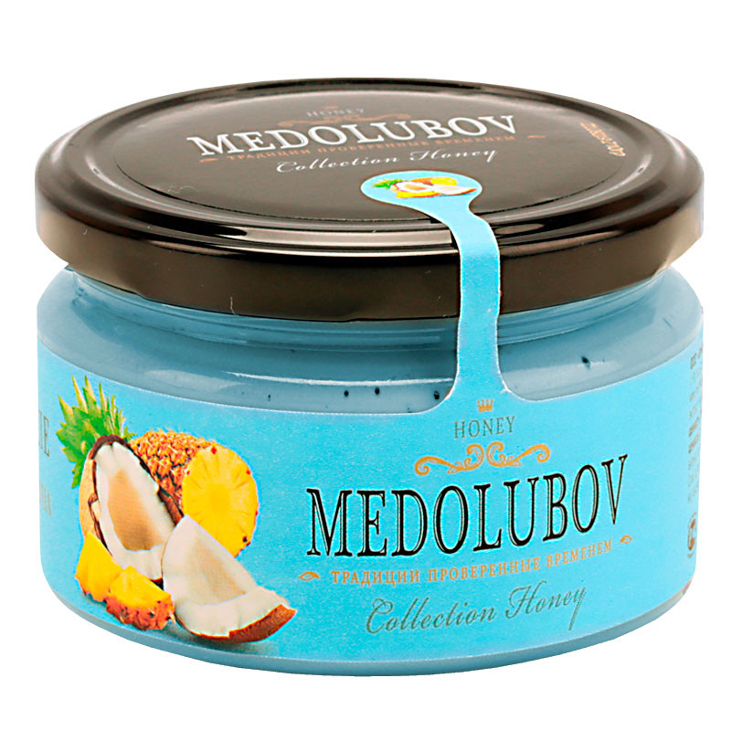 Крем-мёд Медолюбов Голубая Лагуна, 250мл