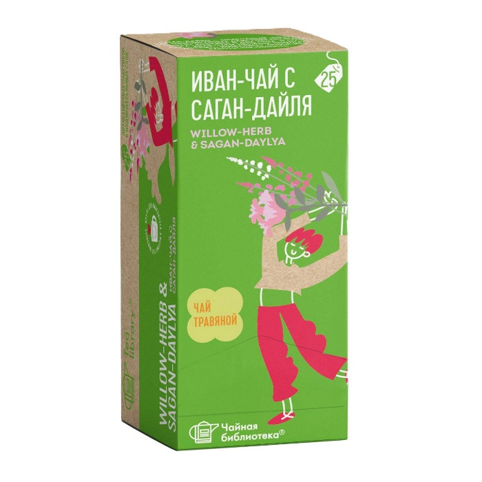 Чай TEACO Иван чай с саган-дайля, пакетированный, 1,8гр*25шт