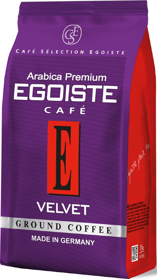 Кофе молотый EGOISTE Velvet (Вельвет) 200г