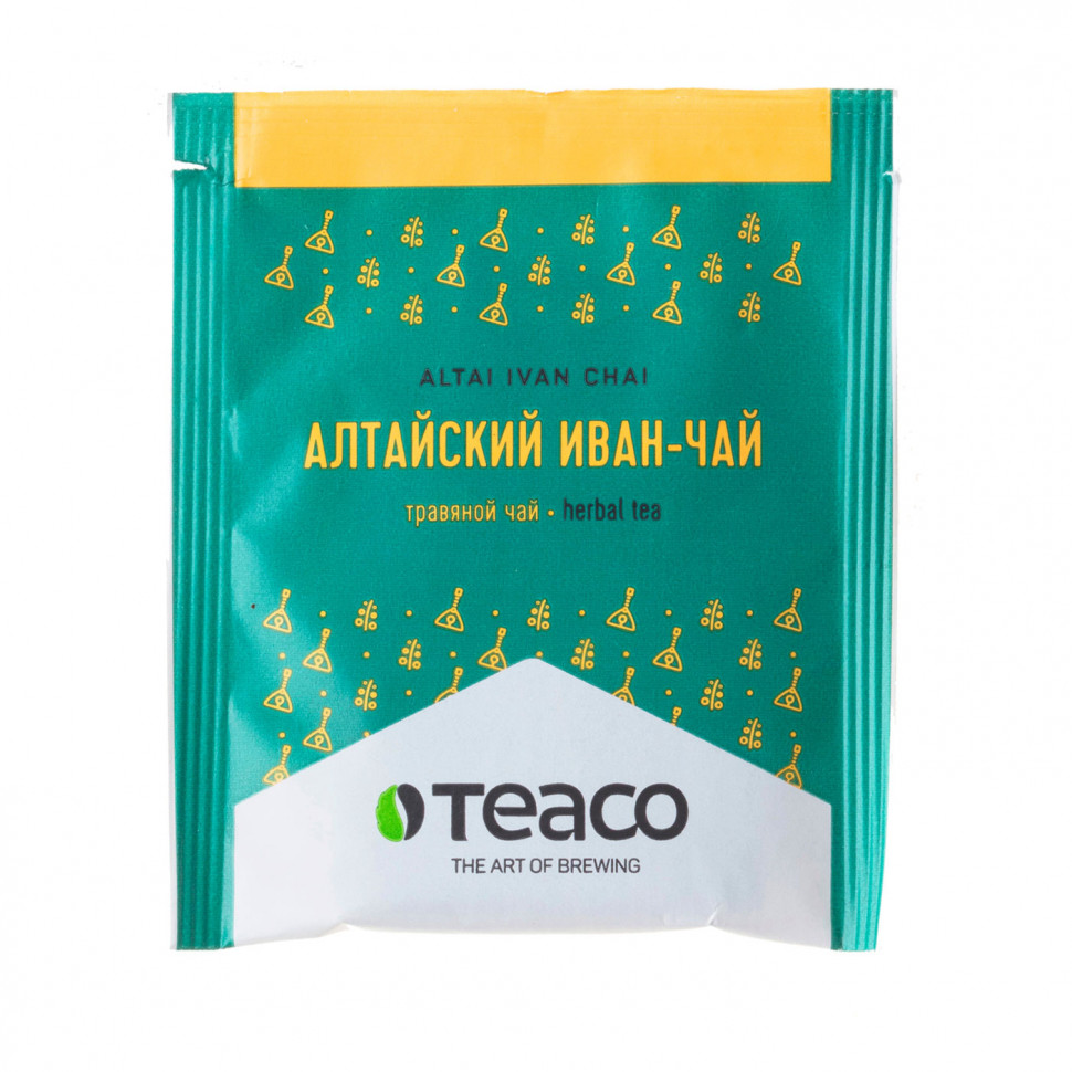Чай Teaco Алтайский Иван-чай, травяной, в пакетиках, 150шт