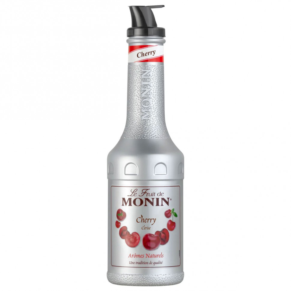 Основа для напитков Monin Cherry (пюре, концентрат на фруктовой основе Вишня), 1л