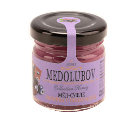 Крем-мёд Медолюбов с Черникой и Шоколадом, 40 мл