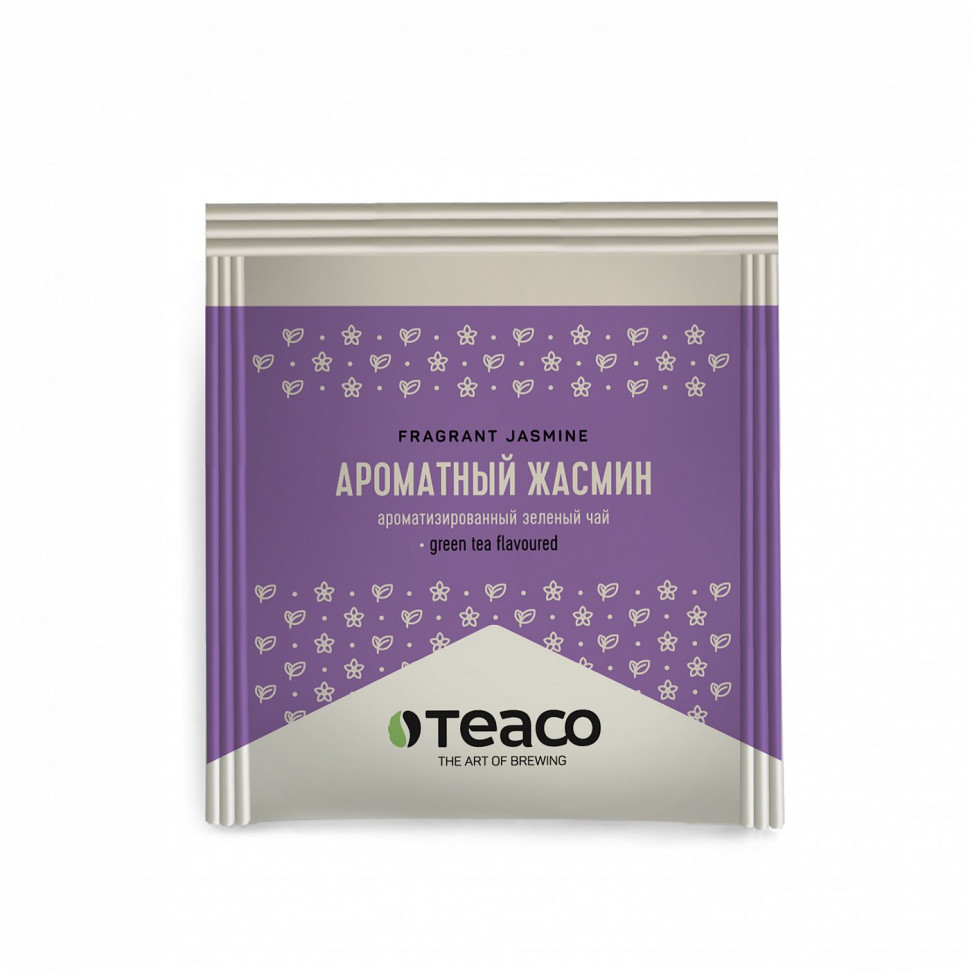 Чай Teaco Ароматный жасмин, зеленый, в пакетиках, 150шт