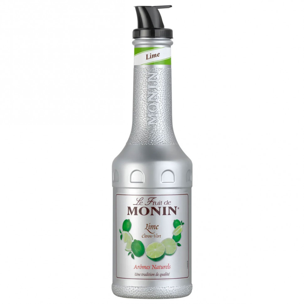 Основа для напитков Monin Lime (пюре, концентрат на фруктовой основе Лайм), 1л