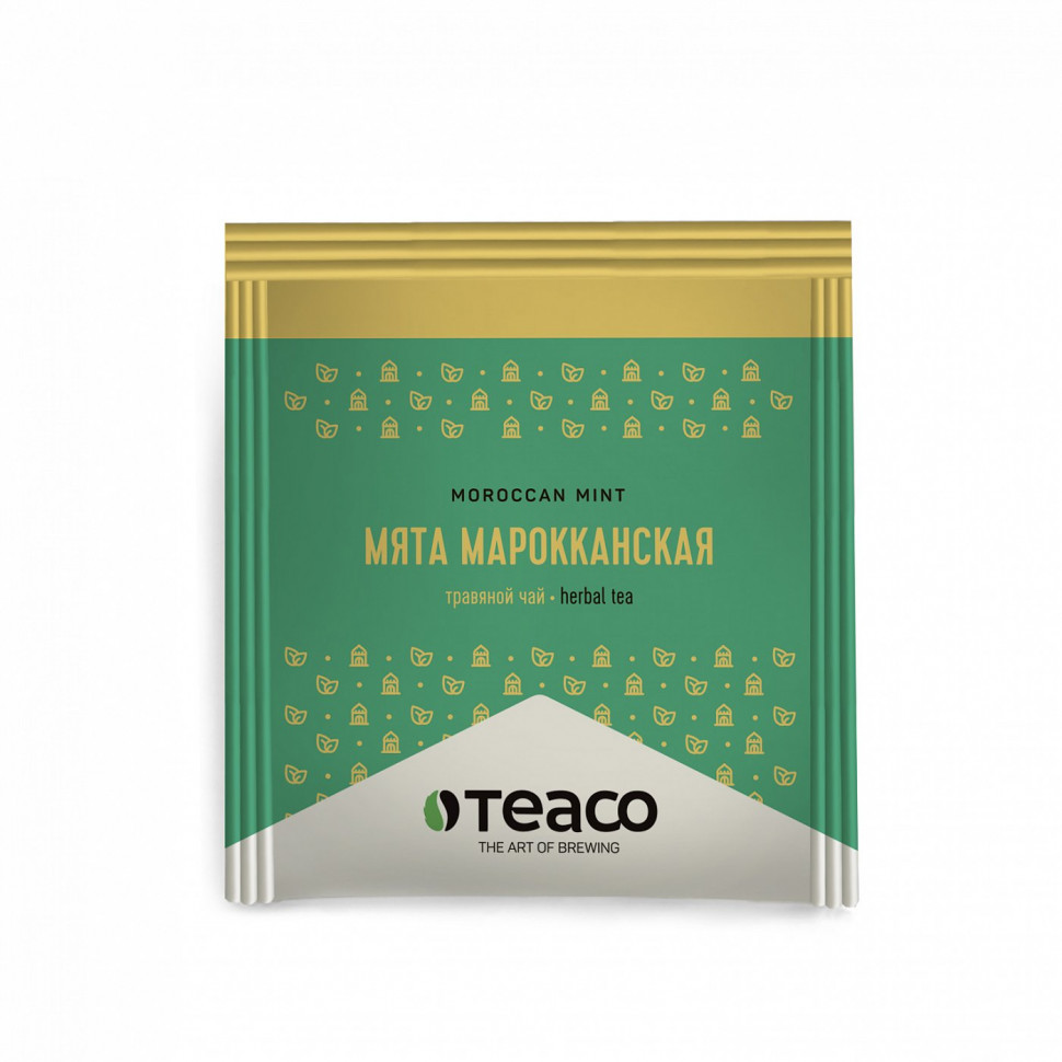 Чай Teaco Мята Марокканская, травяной, в пакетиках, 150шт
