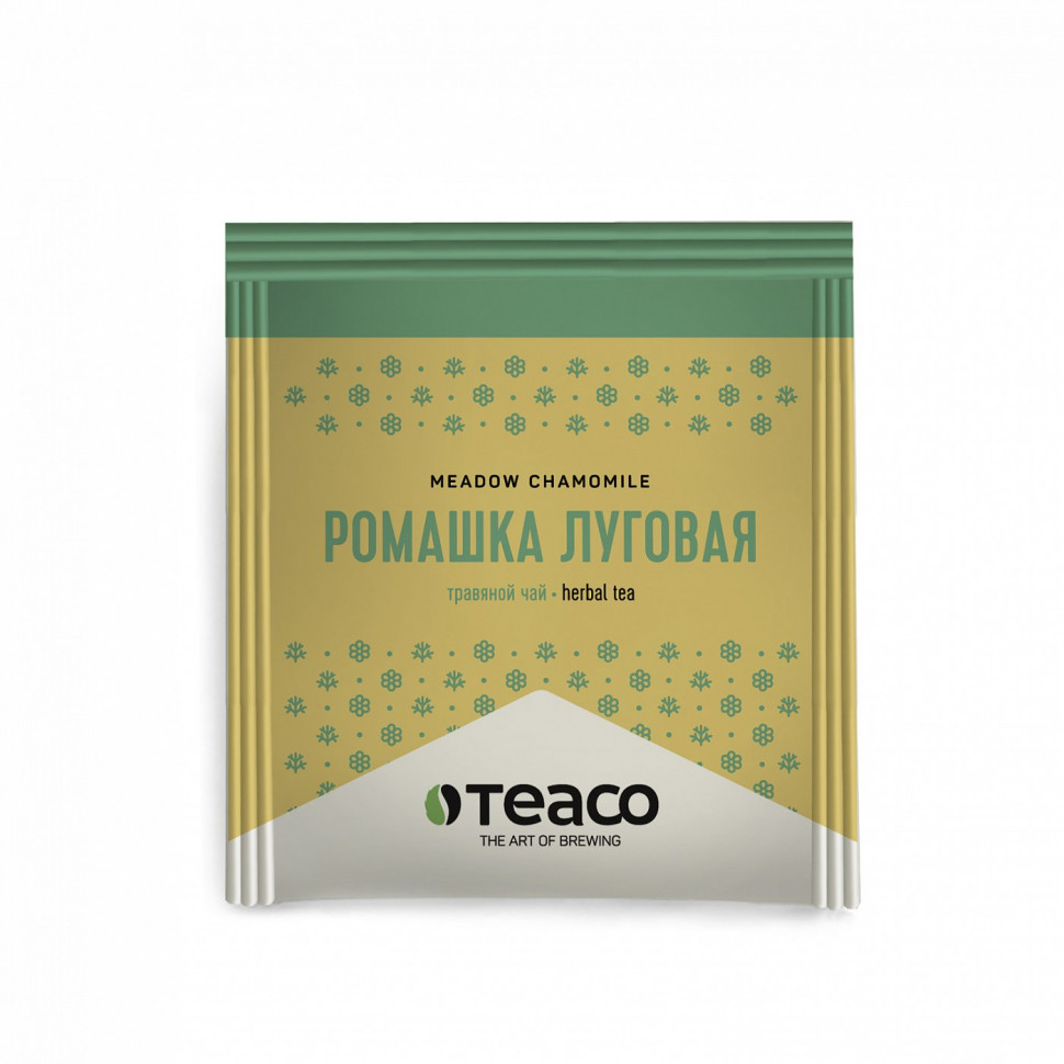 Чай Teaco Ромашка Луговая, травяной, в пакетиках, 150шт