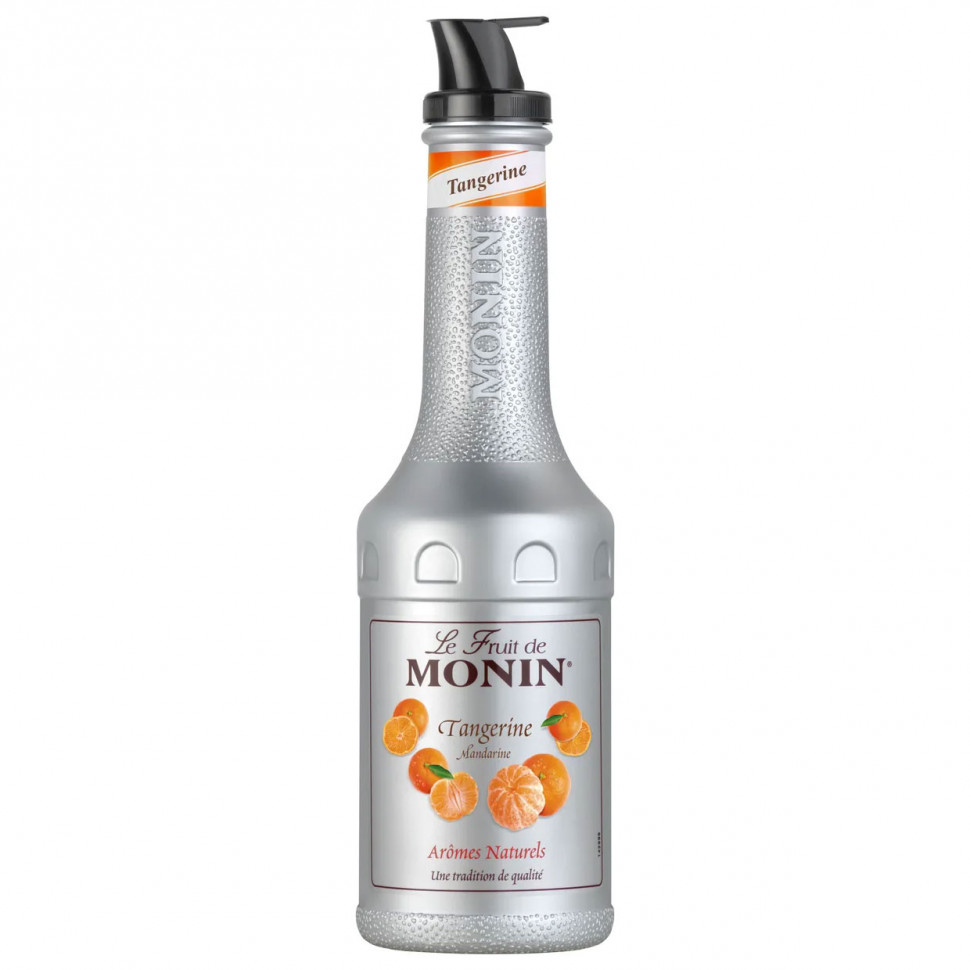 Основа для напитков Monin Mandarine (пюре, концентрат на фруктовой основе Мандарин), 1л