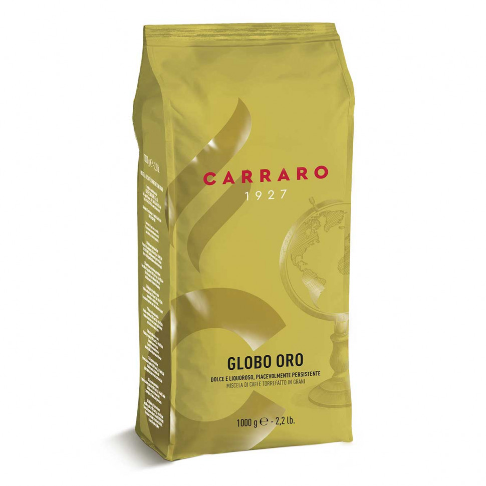 Кофе в зернах Carraro Globo Oro (Глобо Оро) 1кг