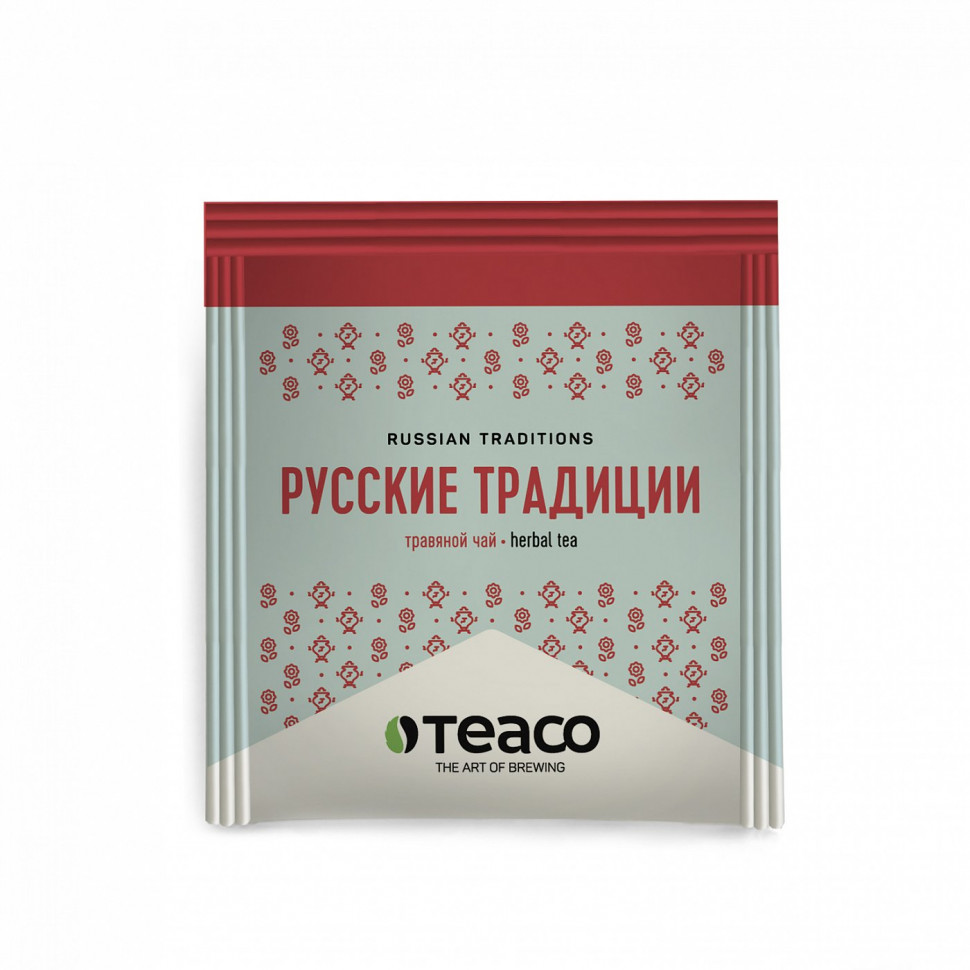 Чай Teaco Русские Традиции, травяной, в пакетиках, 150шт