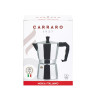 Кофеварка Гейзерная Carraro 1927 Moka Italiano, 6 чашек, сталь
