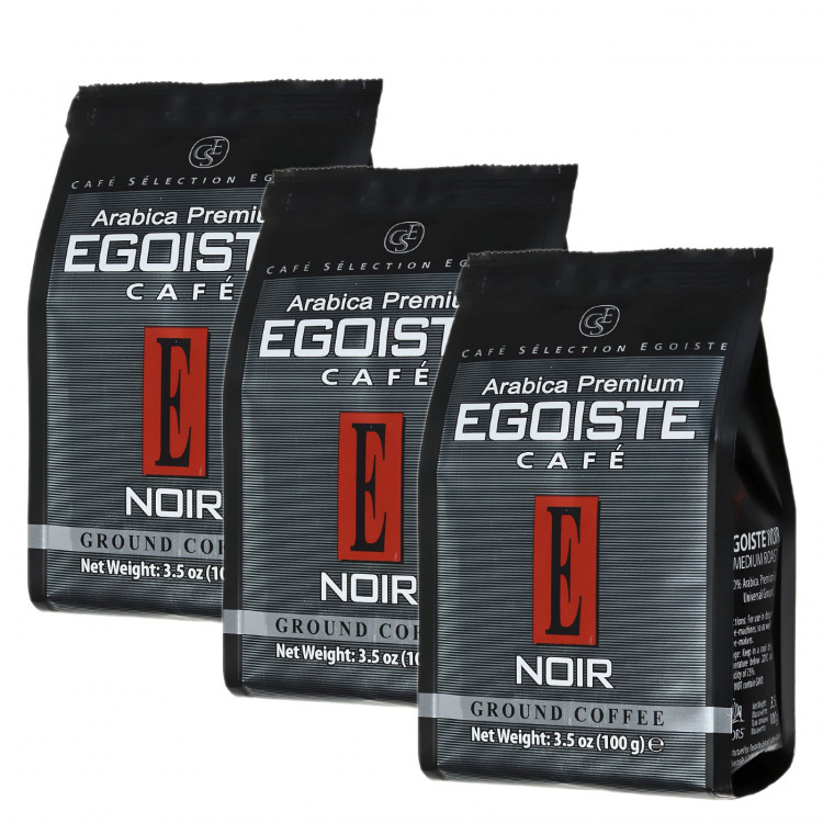 Egoiste noir отзывы. Кофе Egoiste Noir 100 г.. Egoiste Noir 100г молотый. Кофе Egoiste Нуар молотый, 100г. Кофе эгоист Noir 250г молотый.