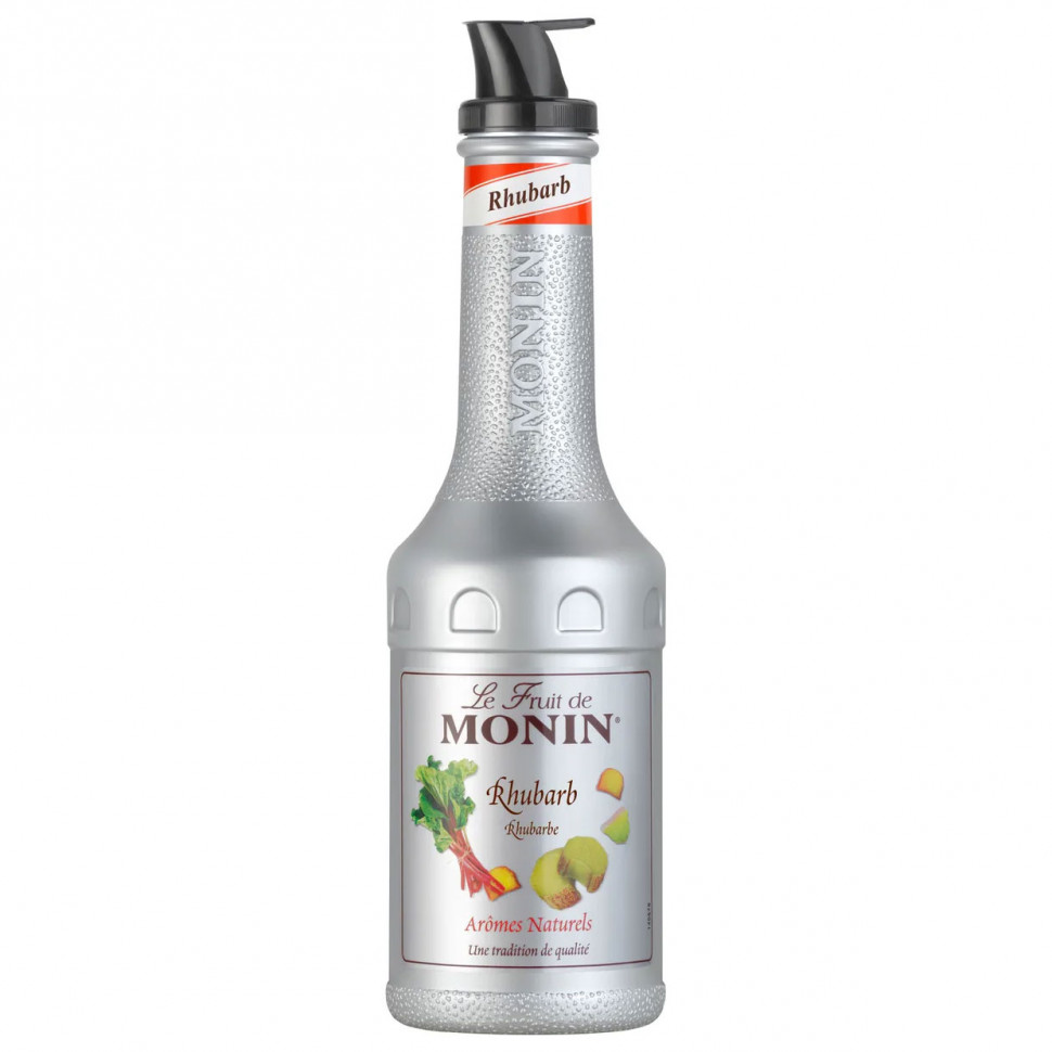 Основа для напитков Monin Rhubarb (пюре, концентрат на фруктовой основе Ревень), 1л