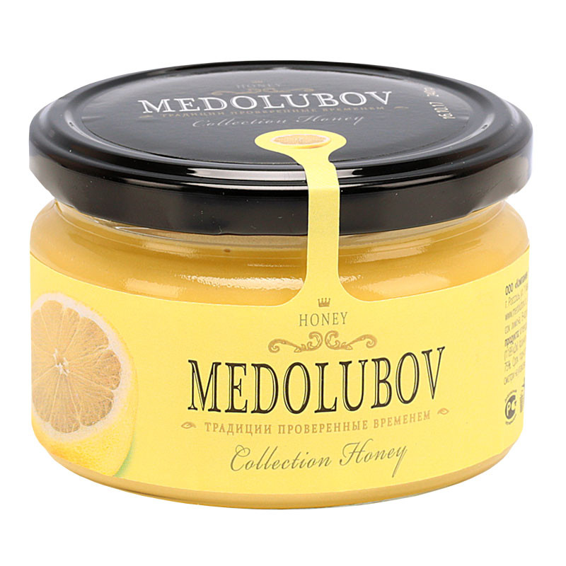 Крем-мёд Медолюбов с Лимоном, 250мл