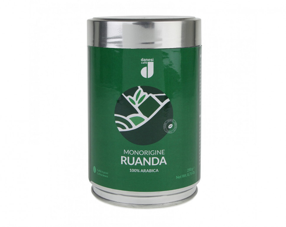 Кофе в зернах Danesi Ruanda (Руанда), в зернах, ж/б, 250г