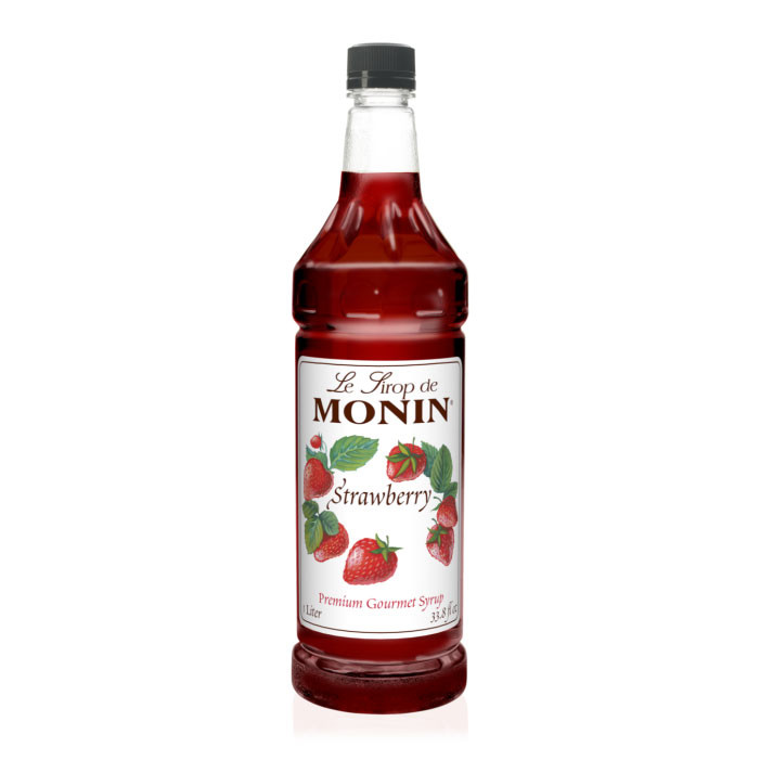 Сироп Monin Strawberry (Клубника), пластик, 1л