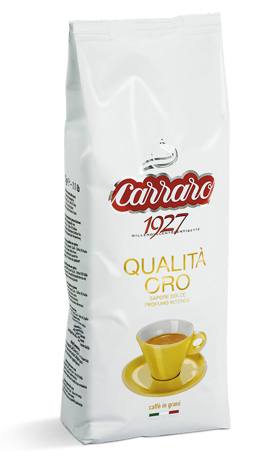Кофе в зернах Carraro Qualità Oro (Куалита Оро) 500г