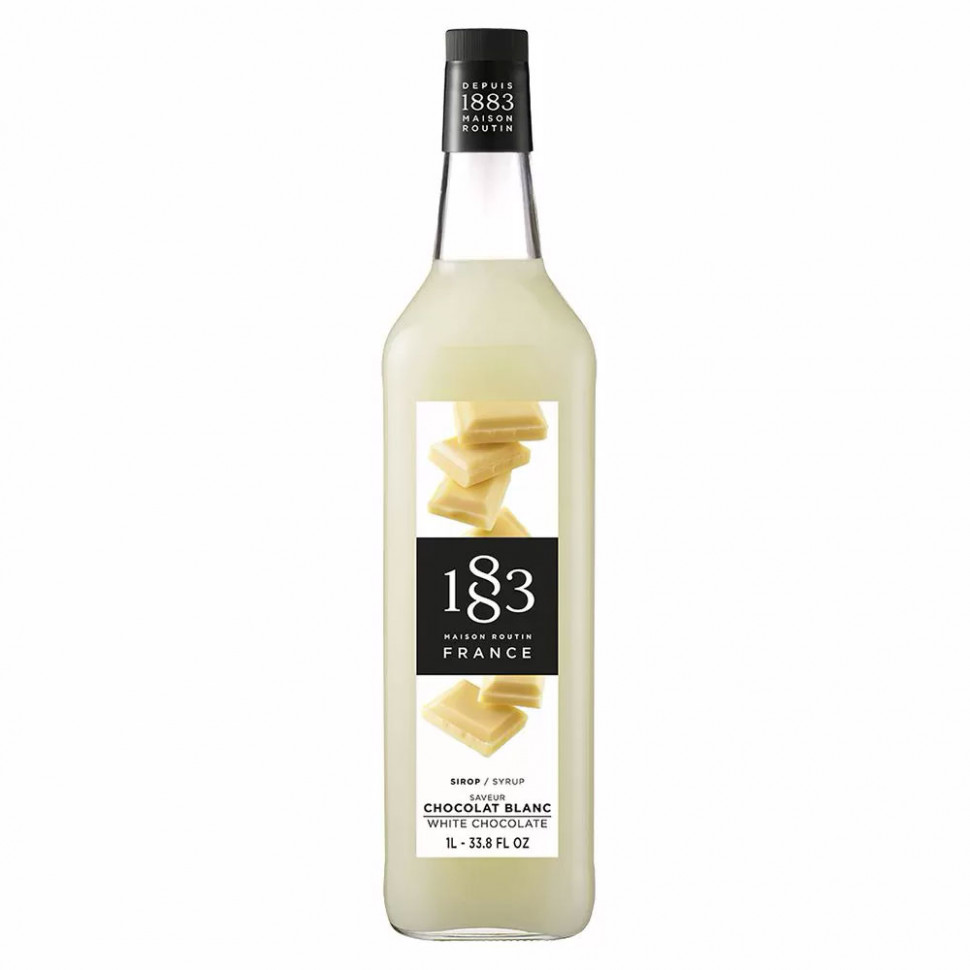 Сироп 1883 Maison Routin White Chocolate (Белый шоколад), 1л