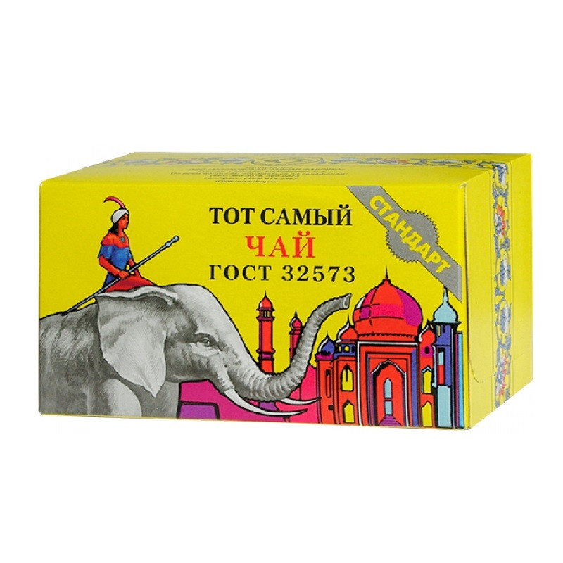 Чай Тот Самый Стандарт, чёрный листовой, 100г 