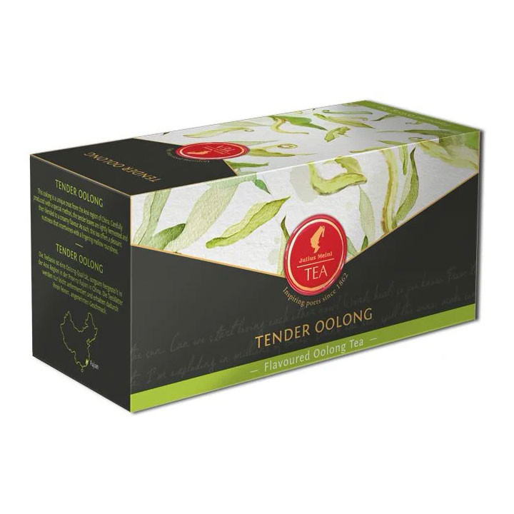 Чай Julius Meinl Tender Oolong (Тэнде Улун) листовой в пирамидках 18шт