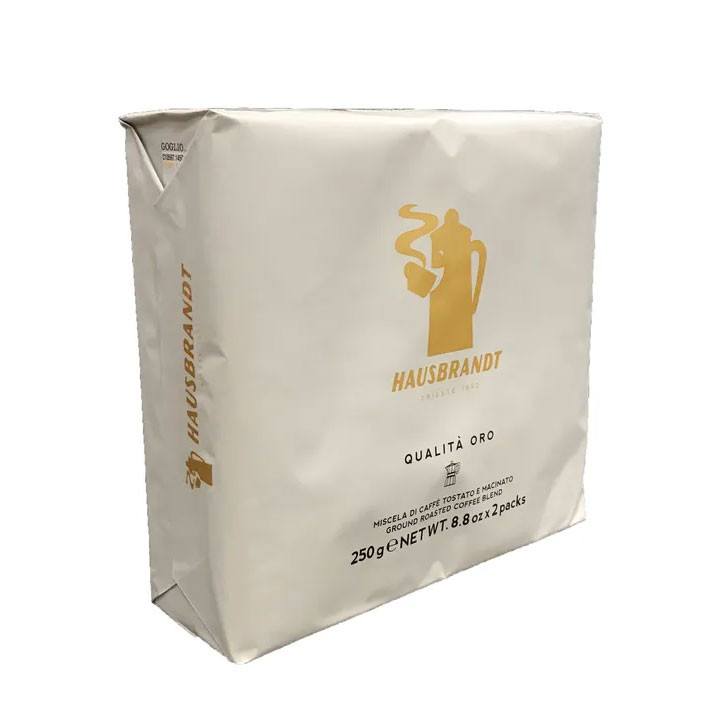 Кофе молотый Hausbrandt Oro Bi-pack (Хаусбрандт Оро Би-пак), молотый, в/у, 2x250г